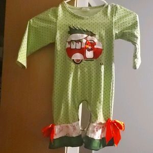 Christmas Camper Romper